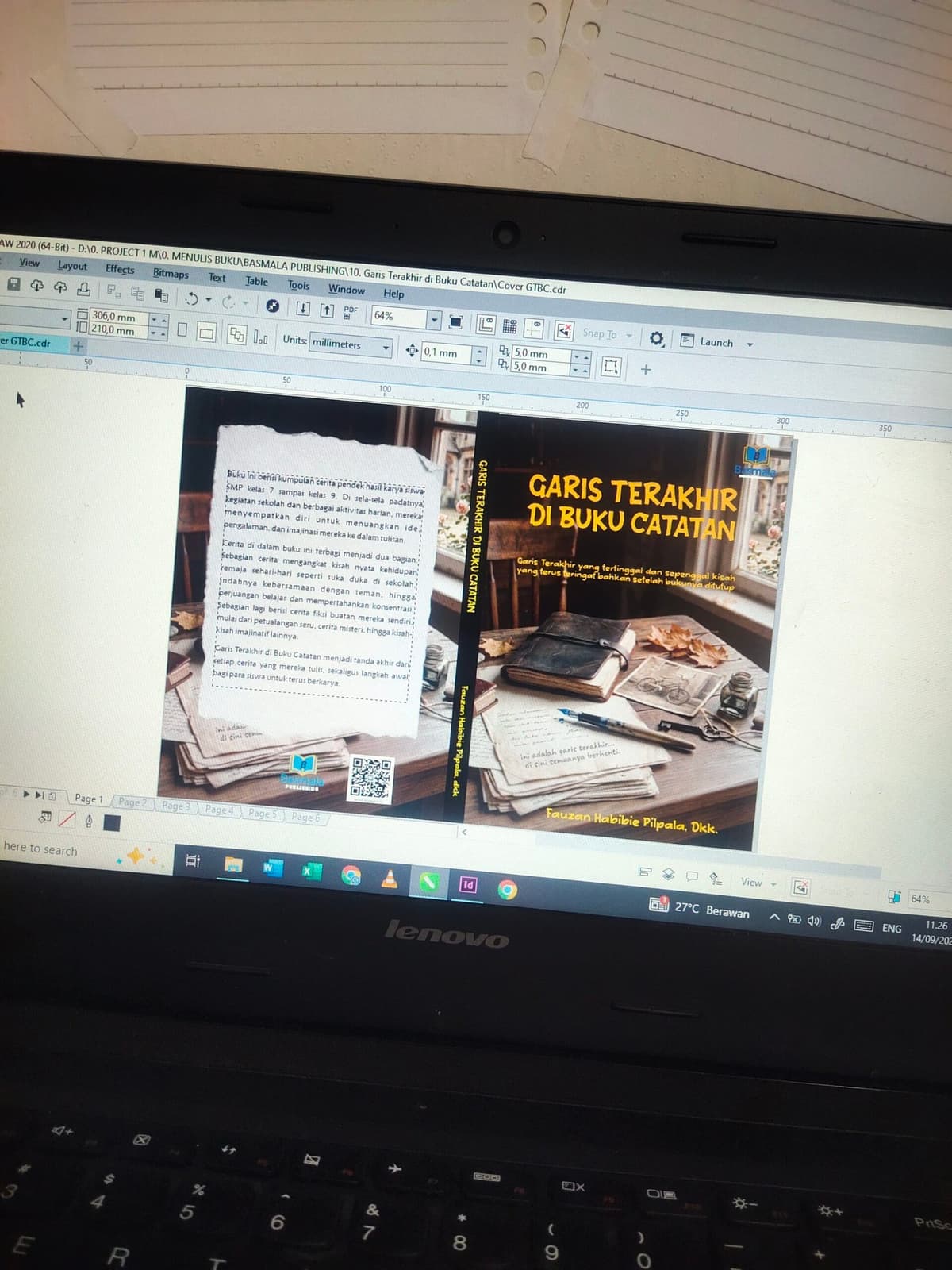 Editor dan Layout Naskah Buku