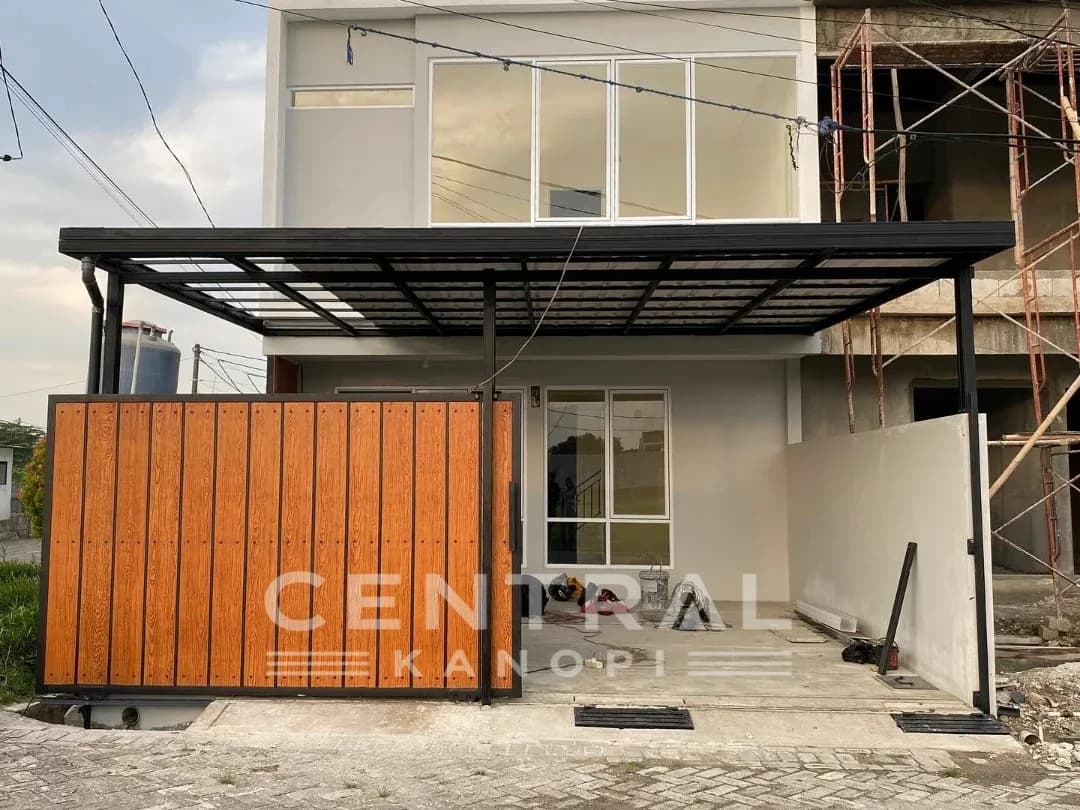Foto produk Kanopi Baja Ringan Serang Model Terbaru